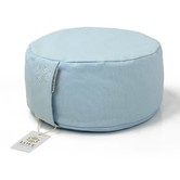 Meditatiekussen Rond | Morning Sky Blue - 100% natuurlijk