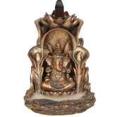 Bronze Ganesh Backflow Wierookbrander