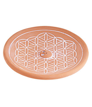 Wierookbrander keramisch met flower of life