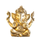 Ganesha, 23 cm Gold