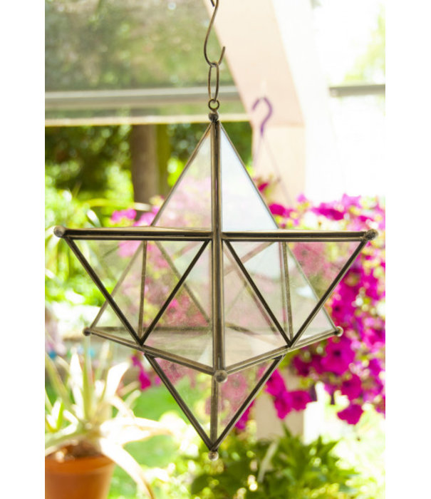 Oosters licht Merkaba met ketting