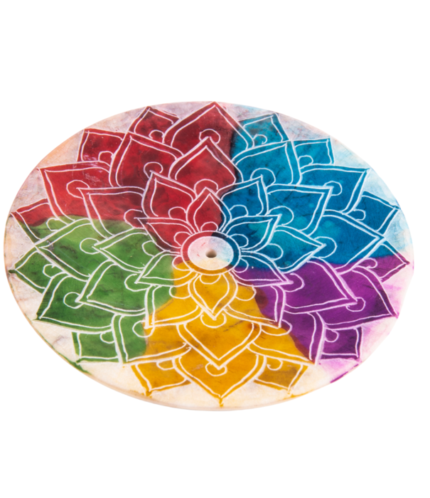Wierookhouder Rainbow Mandala