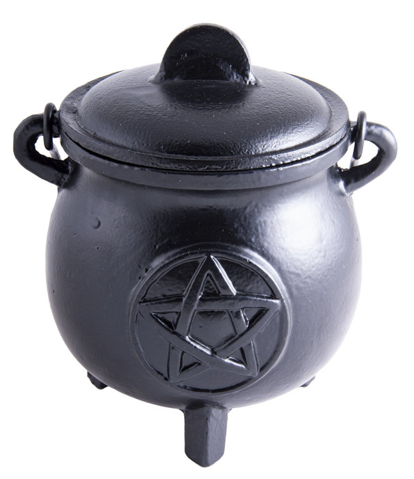 Witch cauldron Pentagram 14,5x12,5
