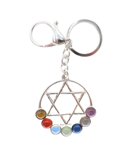 7 chakra sleutelhanger