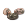 Diopsiet Groen/Roze trommelsteen