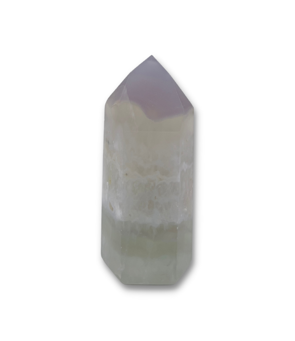 Fluoriet Lavendel Obelisk 2