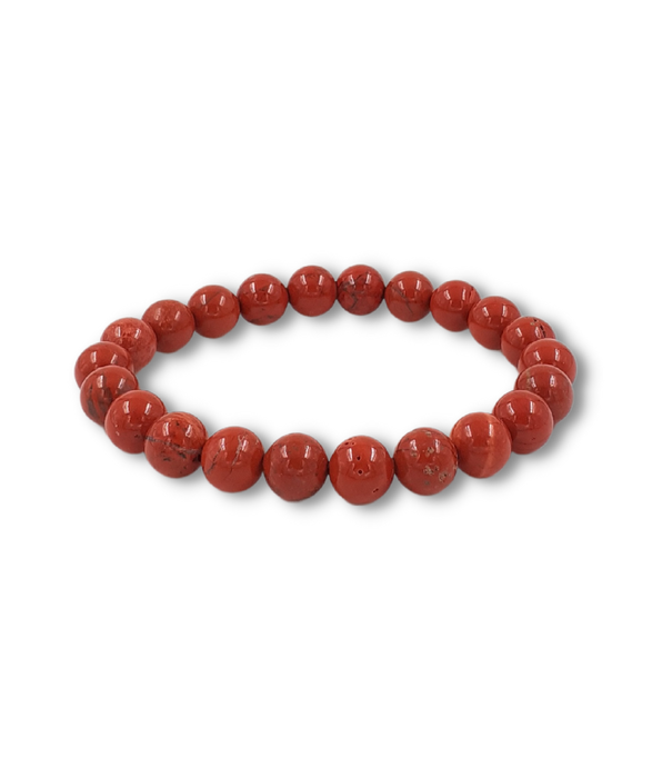 Damesarmband Jaspis Rood