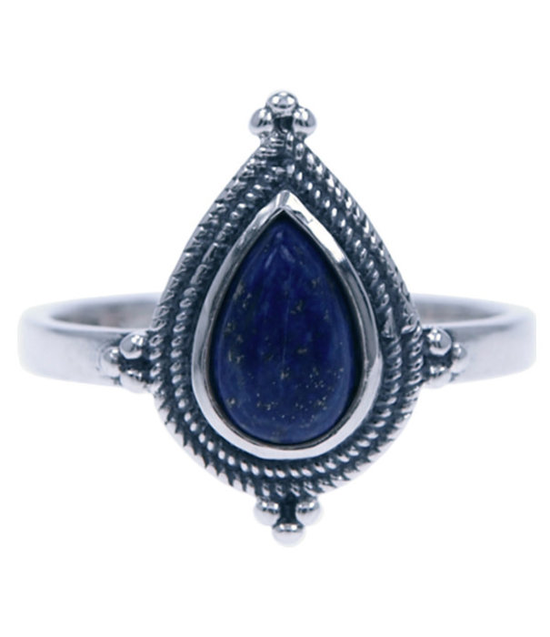 Zilveren ring Lapis Lazuli