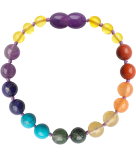 Barnsteen armband kinderen chakra