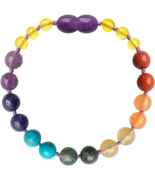 Barnsteen armband kinderen chakra