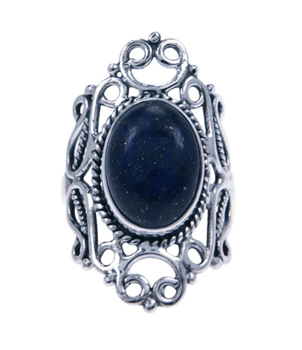 Zilveren ring Lapis Lazuli