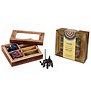 Wierook cadeau set mandala in houten doos