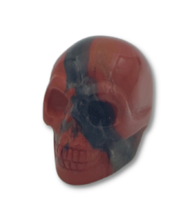 Skull Jaspis Rood 2