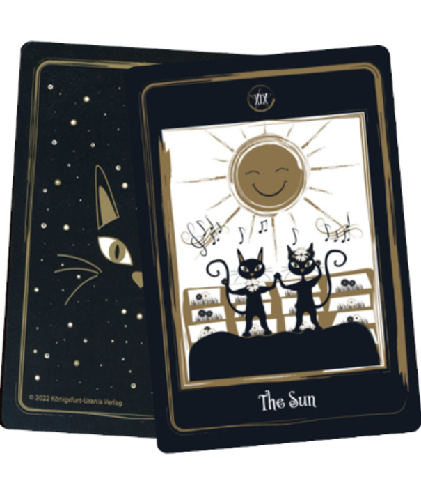 Golden Black Cat Tarot