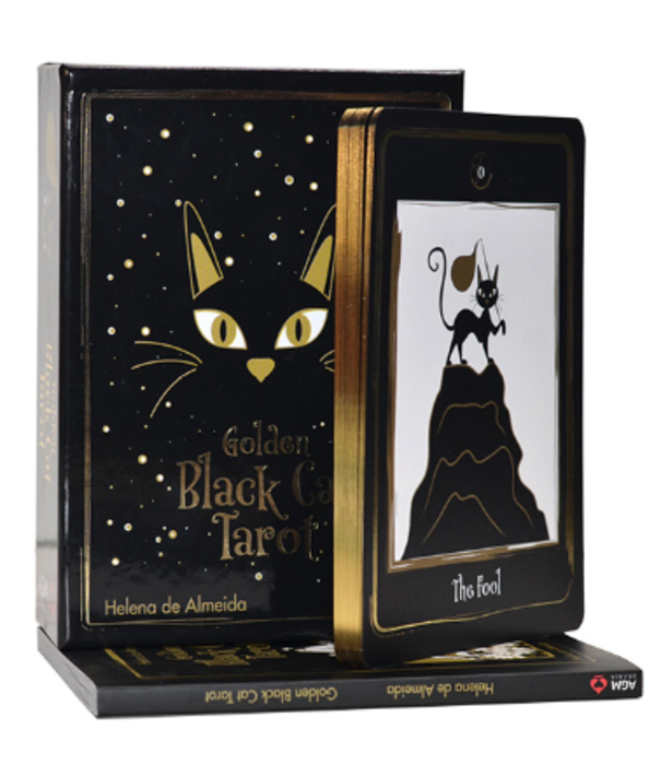 Golden Black Cat Tarot