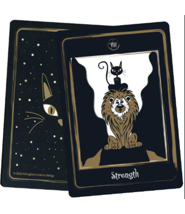 Golden Black Cat Tarot