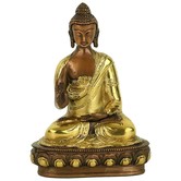 Boeddha Teaching beeld 2-kleurig