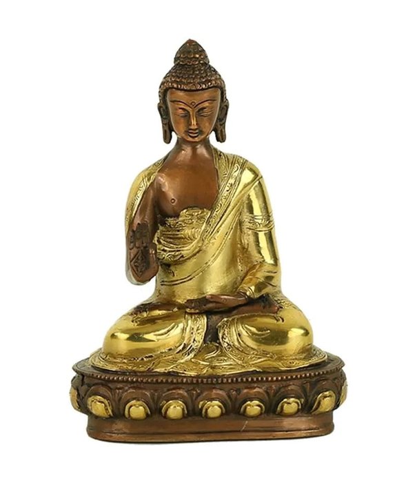 Boeddha Teaching beeld 2-kleurig