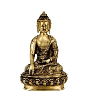 Boeddha Teaching beeld enkelkleurig