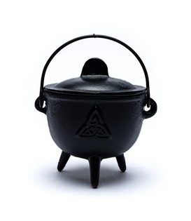 Cauldron (Heksenketel) Triquetra symbool