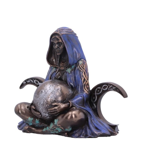 Triple Moon Goddess Art Figurine  8.5cm