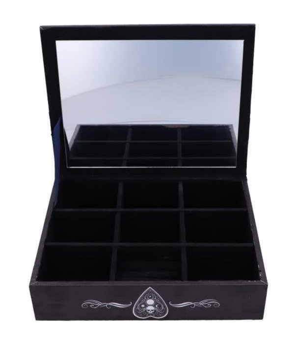 Jewellery Box Black and White Spirit Board 25cm