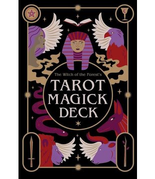 The witch of the forest's tarot magick deck