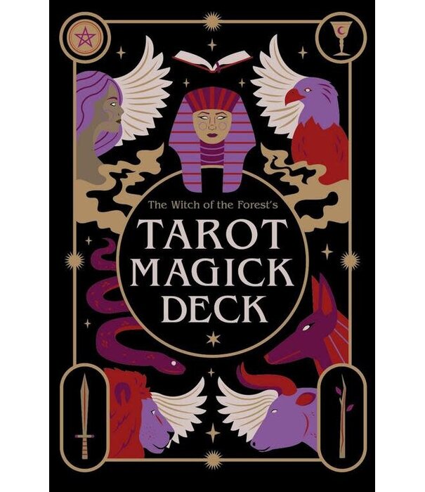 The witch of the forest's tarot magick deck