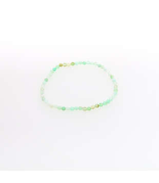 Damesarmband Chrysopraas gefacetteerd