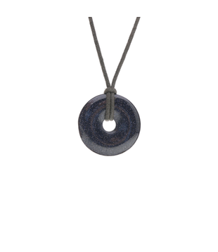 Goudsteen Blauw donut hanger