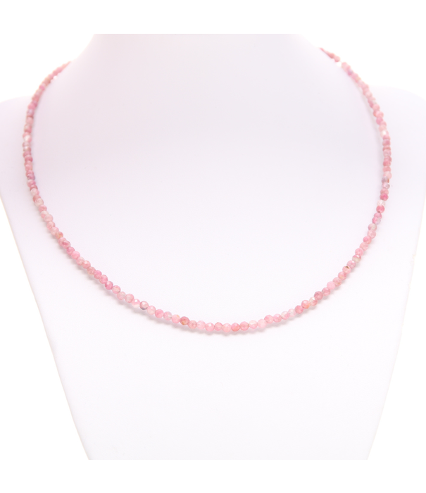 Ketting Toermalijn Roze