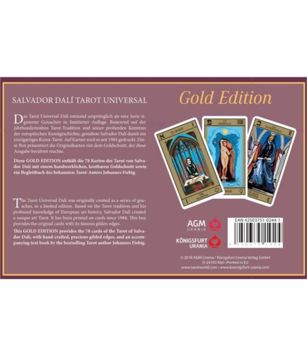 Dalí Tarot Universal Gold Edition