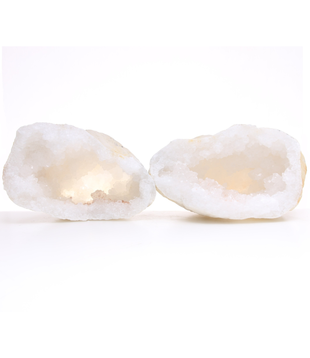 Bergkristal Geode Set