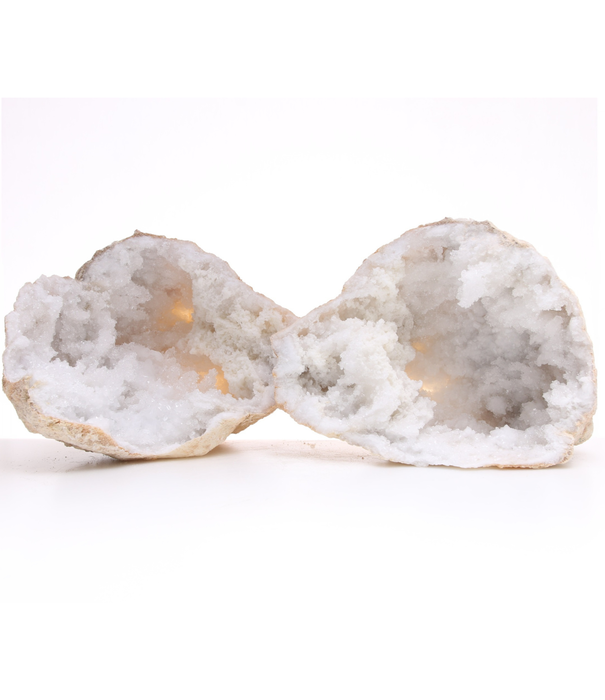 Bergkristal Geode Set