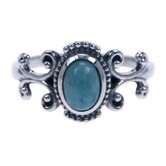 Zilveren ring Larimar