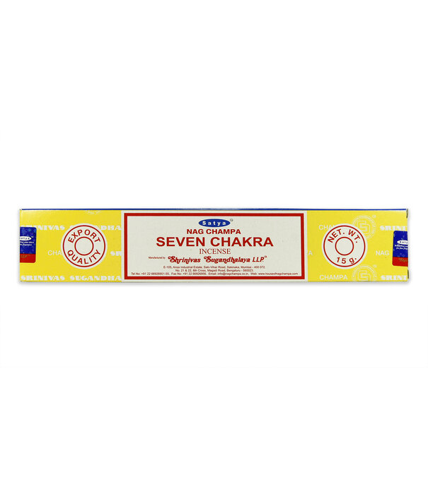 Satya Nag Champa Seven Chakra