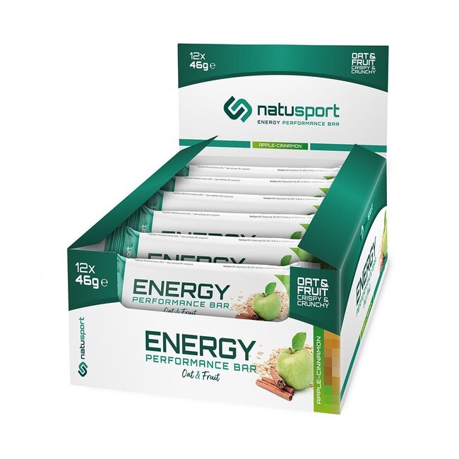 Natusport Energy Performance Bar Apple-Cinnamon