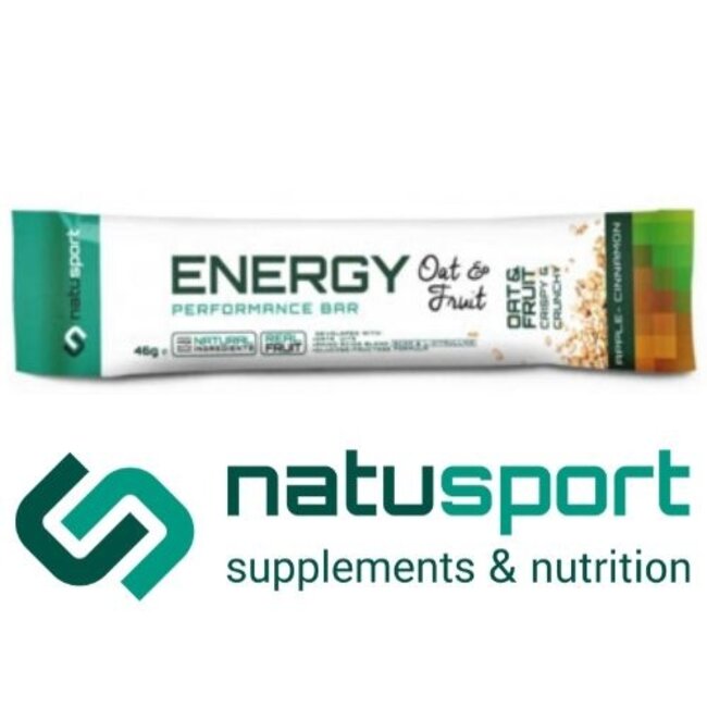 Natusport Energy Performance Bar Apple-Cinnamon