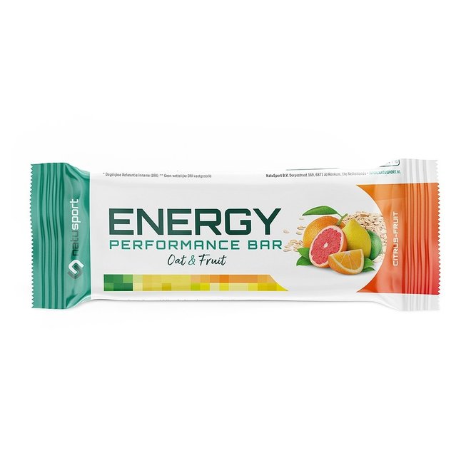Natusport Energy Performance Bar Citrus Fruit