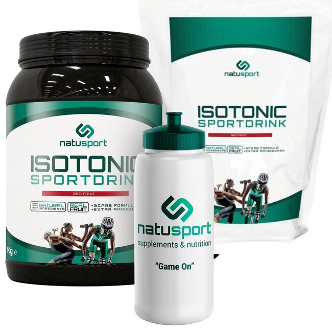 Natusport Natusport Isotonic Sportdrink Red Fruit