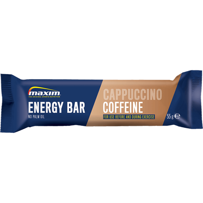 Maxim Energy Bar Cappuccino Caffeine