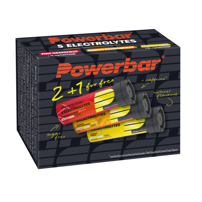 Powerbar electrolytes 2 plus 1 gratis