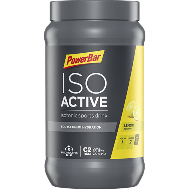 Powerbar Isoactive Drank mix Lemon 600 gr