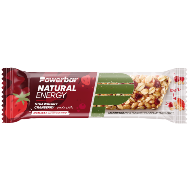 Natural Energy Cereal Bar Strawberry & Cranberry