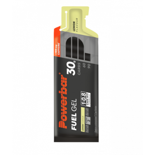 Powerbar Black Line Fuel Gel 30 met Cafeïne  | 3+1 gratis