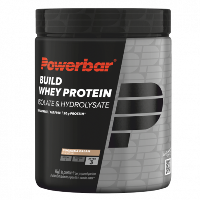 Powerbar whey protein isolate en hydrolysate