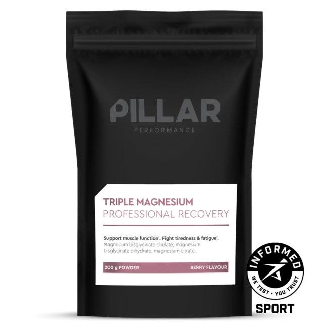 PILLAR Performance Triple Magnesium Berry Jar Informed Sport