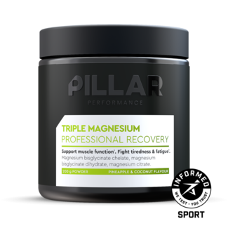 PILLAR Perfomance PILLAR Performance Triple Magnesium Pineapple Coconut Jar Informed Sport