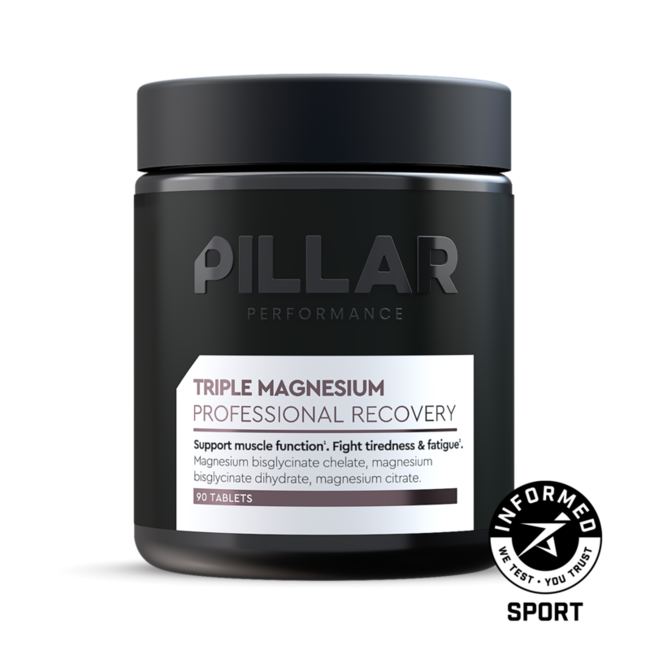 PILLAR Performance Triple Magnesium Tablets Informed Sport