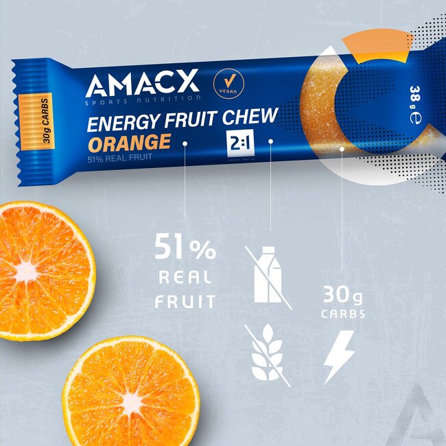 Amacx Energy Fruit Chew Orange